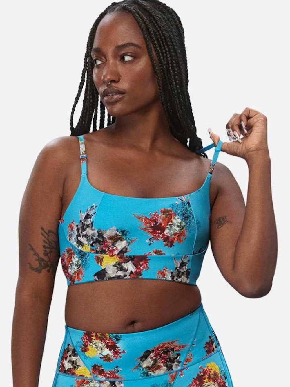 adidas x Ivy Park Strap Bra Womens, Medium